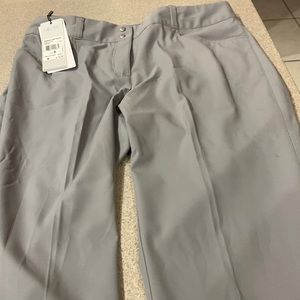 Adidas Essential Lightweight Capris brand new light gray size 6